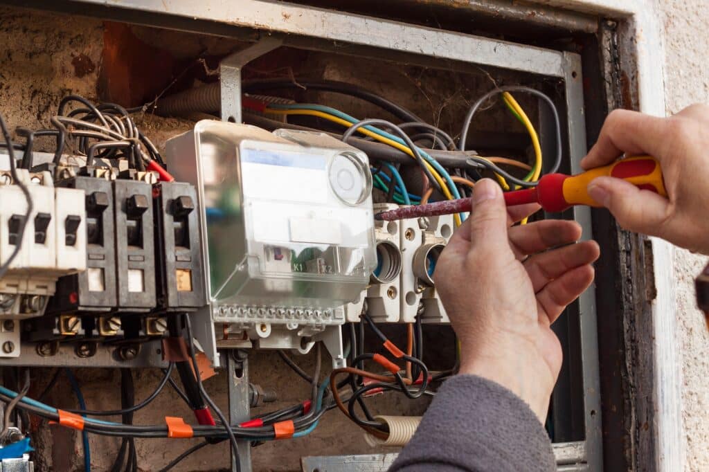 Update electrical wiring during a renovation